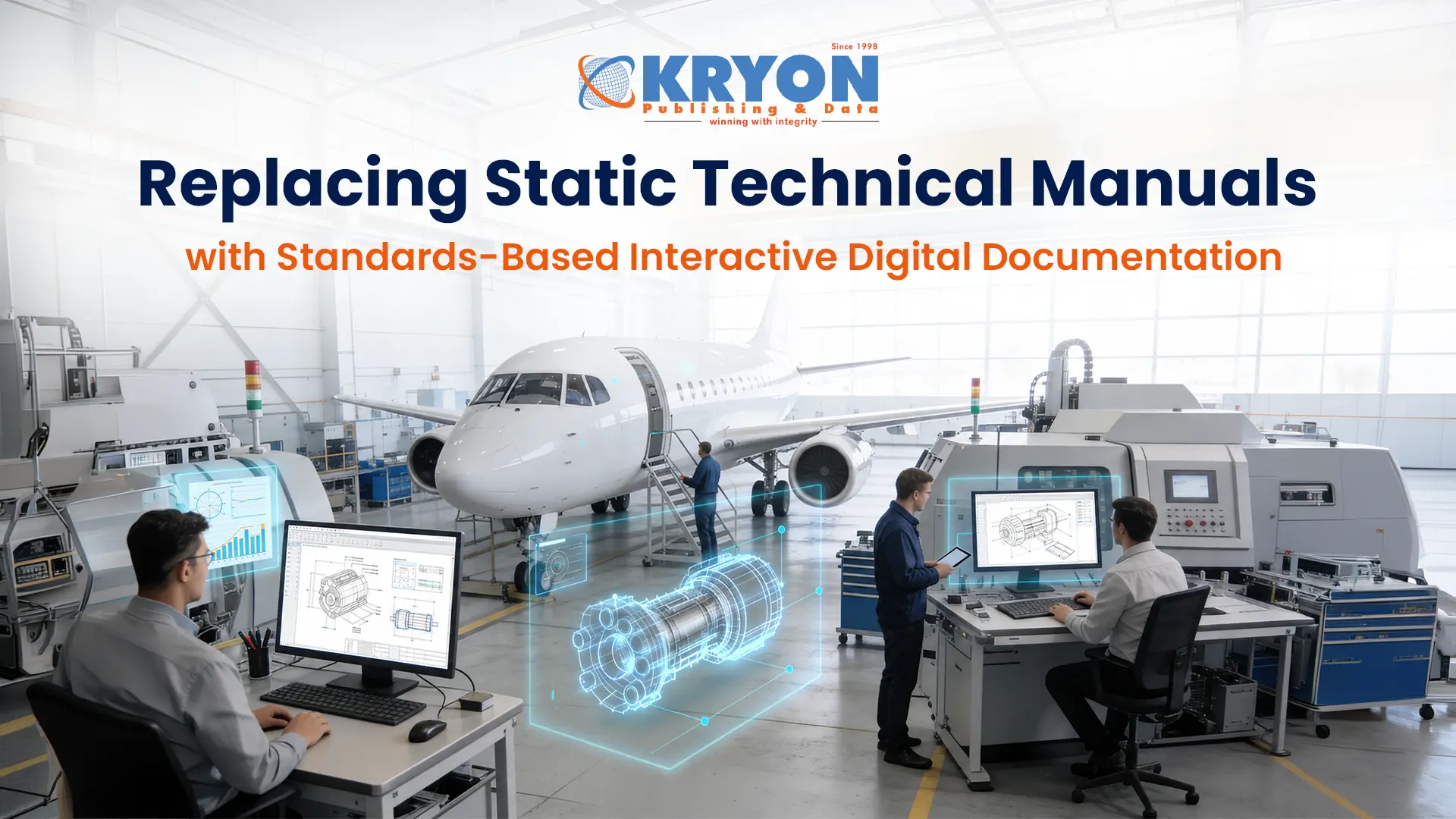 Image representing Replacing Static Technical Manuals with Standards-Based Interactive Digital Documentation