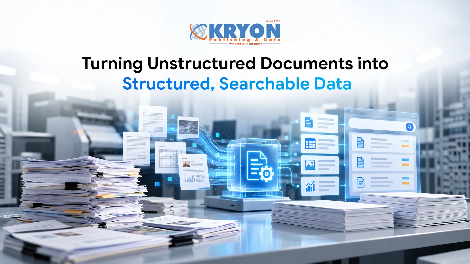 Image representing Turning Unstructured Documents into Structured, Searchable Data