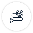 Icon representing strategy