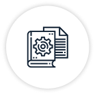 Icon representing implementation