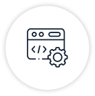 Icon representing testing