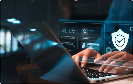 Representing secure data management and protection services