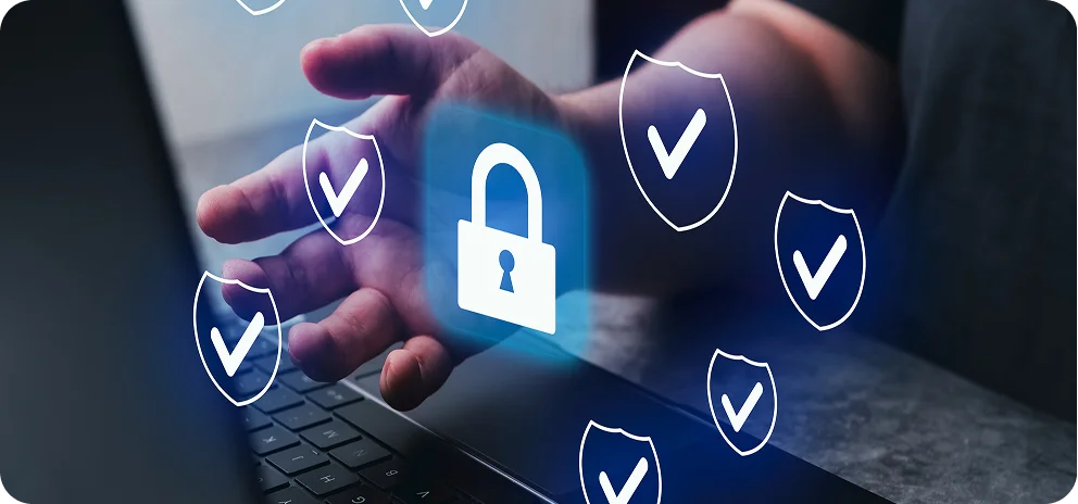 Image representing secure and confidential financial printing.