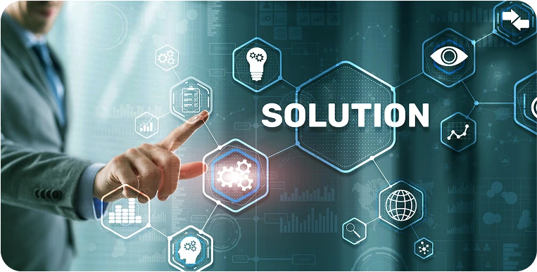 Illustration showing scalable AI solutions in publishing workflows