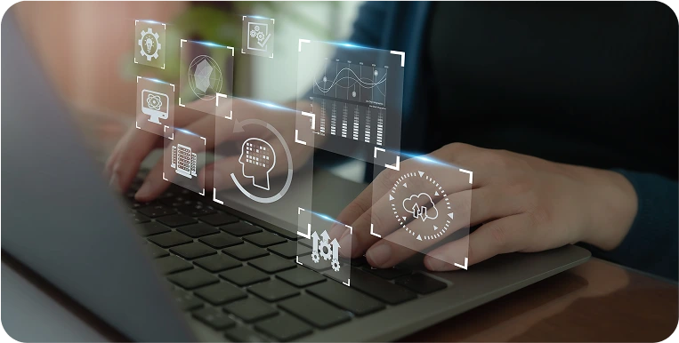 Image represents tech-led success in digital publishing platforms.