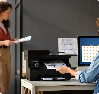 Offset and digital print for annual reports and filings.