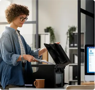 On-demand financial print for variable volumes.
